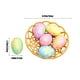 thumbnail image 3 of Paquete de 6 huevos de Pascua de espuma de colores, decorativos, colgantes, con lentejuelas brillantes | Juguetes reutilizables para niños, decoraciones navideñas para el hogar, la oficina, fiestas, 3 of 8