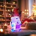thumbnail image 4 of Sulaicai Lighted Prismatic Iridescent Santa Claus, 20 Inch Battery-Powered Iridescent Santa Claus Indoor Christmas Decoration Party Holiday Desktop for Home Decor, 4 of 7