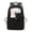 Black, variant on 17.72in Color Block Student Backpack with Padded Laptop Compartment, Large Capacity Water Resistant Nylon Daypack, Multi Pocket Bookbag for School Sports Travel, Ideal Back to School Gift