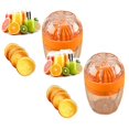 thumbnail image 1 of Oleegame 2PC Orange Mangoes Mini Vegetable Fruit Juicer Household Juicer Carrots Kitchen，Dining Bar, 1 of 7