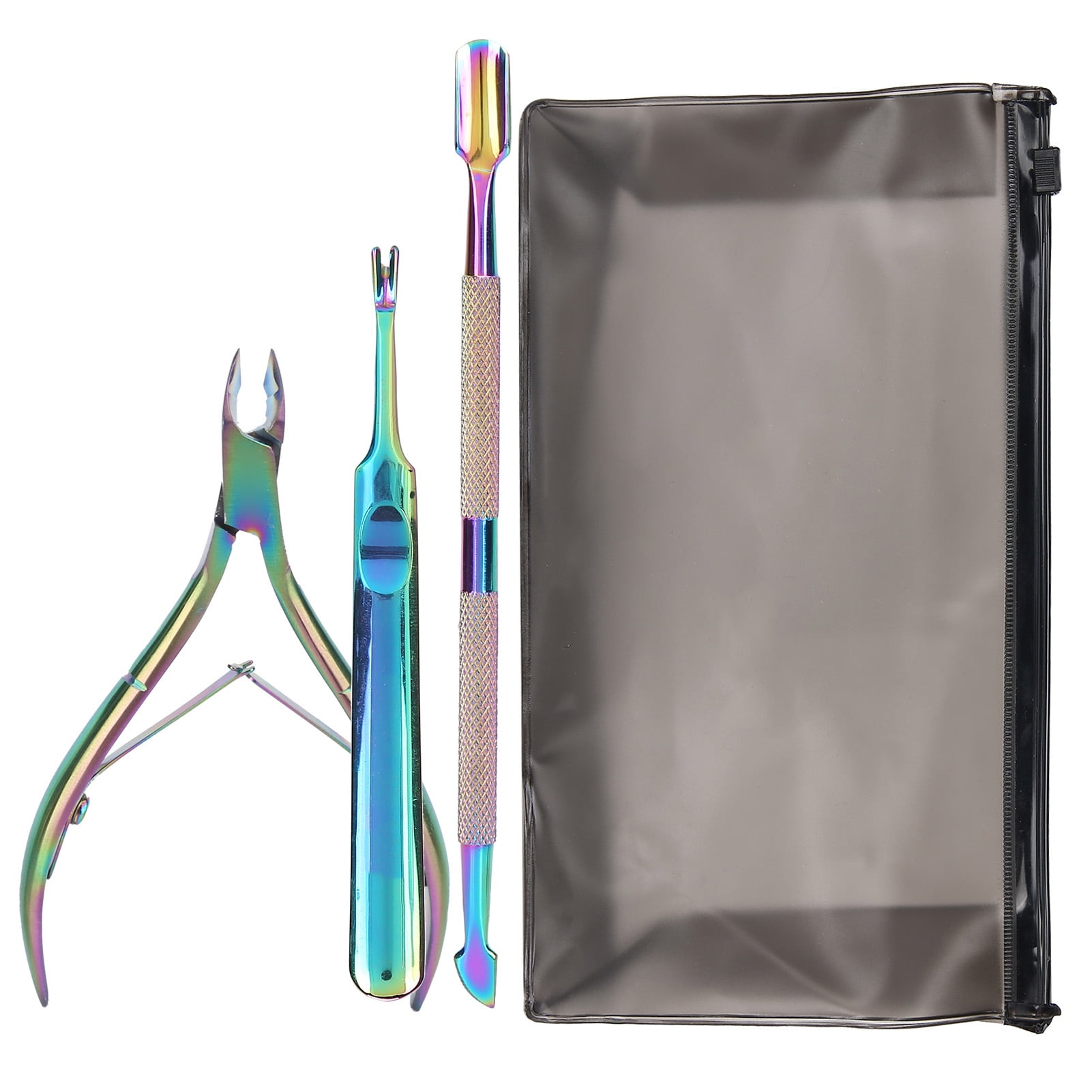 Manicure Set Exfoliating Cuticle Pusher Dead Skin Remover Pedicure Tool