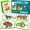 Forest, variant on Quokka Puzzles for Toddlers Ages 2-4 – Jigsaw Puzzles with 16 Matching Pairs of Wood Animals – Memory Matching Puzzles for Kids 3 6