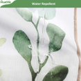 thumbnail image 6 of Eucalyptus Shower Curtain Sets, Watercolor Leaves on The Top Plant with Floral Bathroom Decoration 72x72 Inch with Hooks (F-Green, 72 * 72), 6 of 6