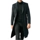 thumbnail image 1 of Gabardina Hombres Abrigos de Invierno Poliéster Casual Sólido Turndown Mantener Caliente Abrigo Cortavientos de Un Solo Pecho Odeerbi ODB175246, 1 of 7