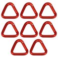 thumbnail image 3 of 8 unids escalada carabiner hebilla al aire libre camping llavero hebillas multifuncionales, 3 of 6