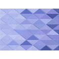 thumbnail image 1 of Ahgly Company Machine Washable Indoor Rectangle Transitional Light Slate Blue Area Rugs, 2' x 5', 1 of 7