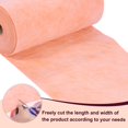 thumbnail image 4 of Waterproof Membrane 17 inch x 150Ft Polyethylene Membrane 213Sq Ft, Orange, 4 of 5