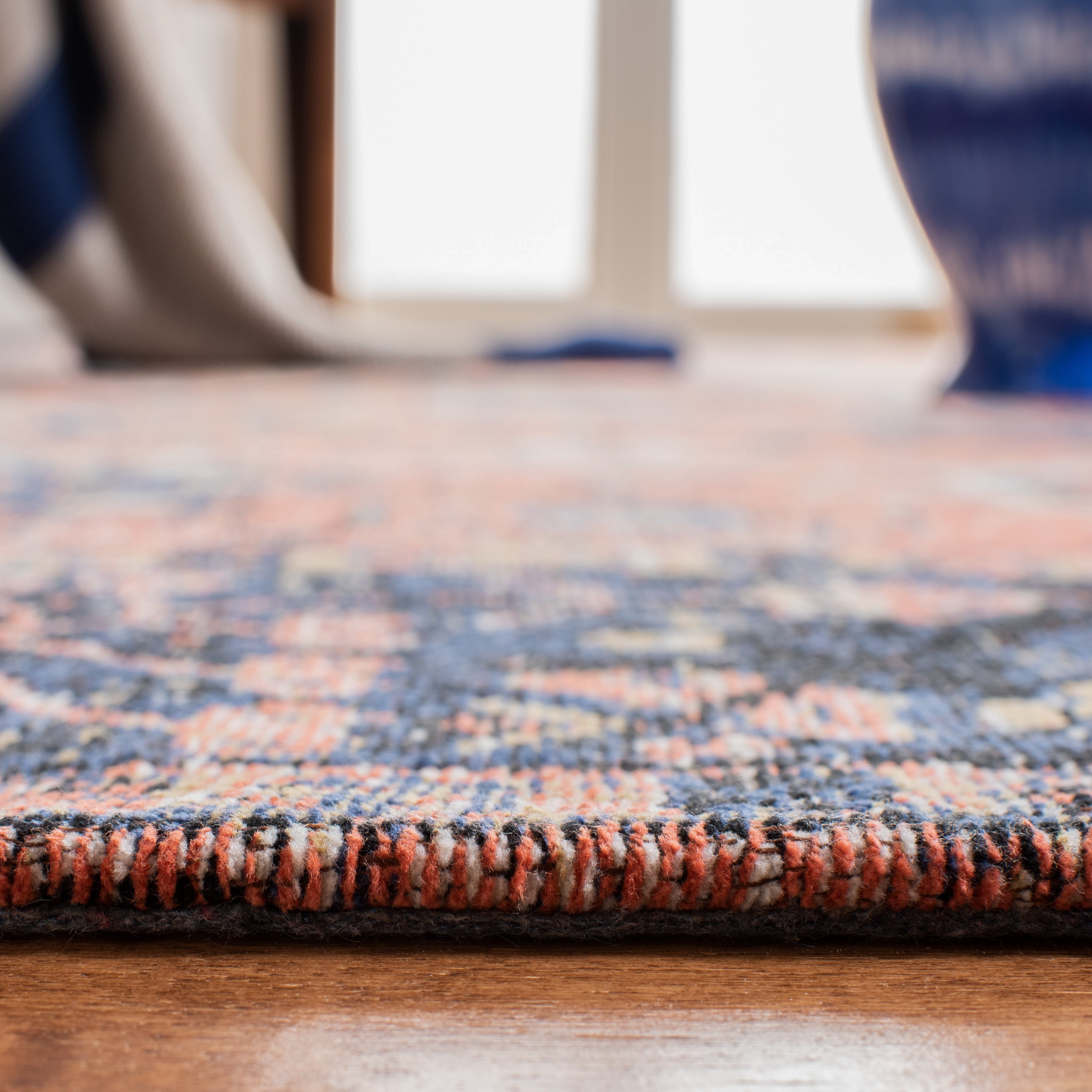 Safavieh  Classic Vintage Boho Ilo Oriental Cotton Rug Red 6'  x  9' 6' x 9' Indoor Rectangle