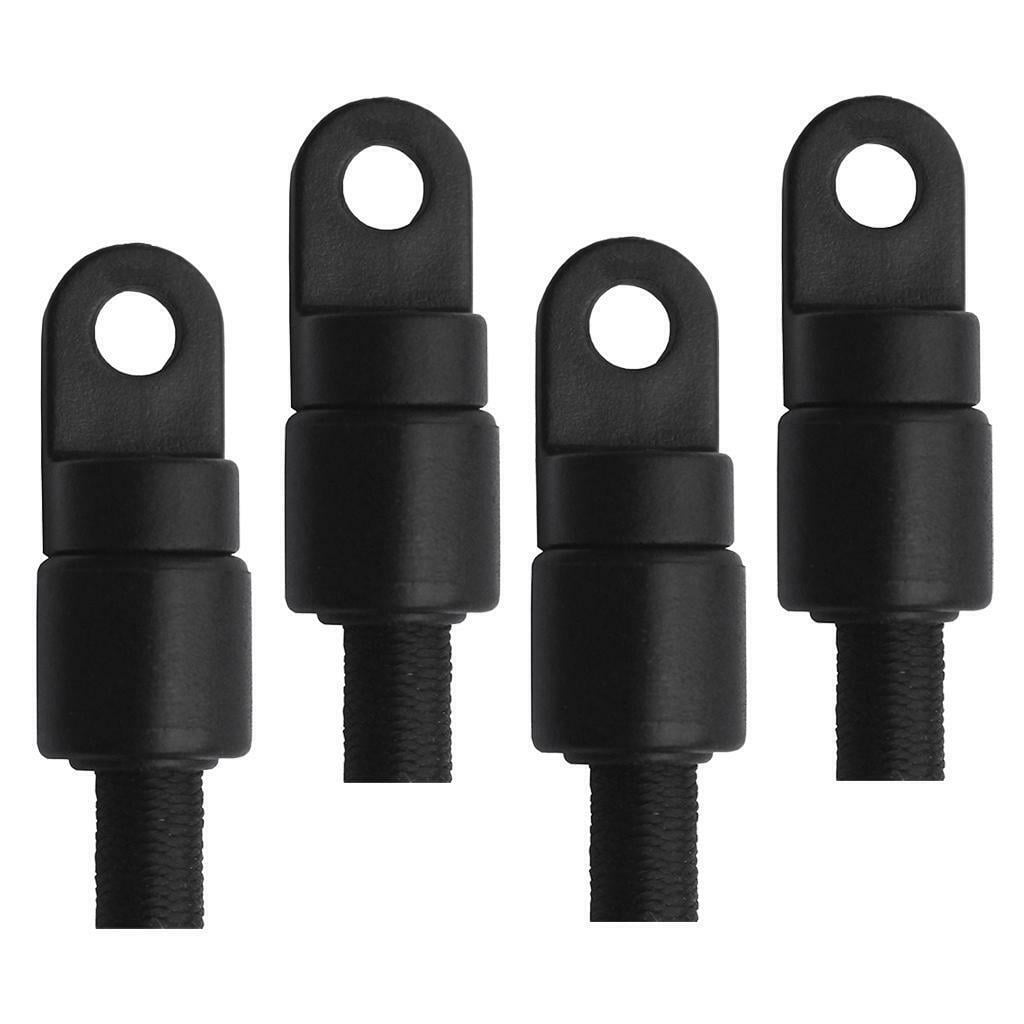 4Pcs 6Mm Bungee Rope Shock Cord End Stop Fittings For Kayak Canoe Boats