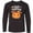 AB-Black, variant on Inktastic Cute Little Pumpkin with Fall Leaves Long Sleeve Youth T-Shirt