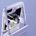 thumbnail image 7 of Compatible with Samsung Galaxy Z Flip 5 Case with Screen Protector Hinge Protection Hard PC Shockproof Cover-Purple, 7 of 7