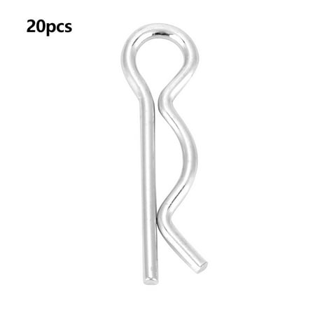 

R Cotter Pin Retaining Pin Fastening Clip Bright Zinc Plated (2*40mm 20pcs)