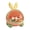 Orange, variant on Rabbit Shape Flip Top Storage Container for Home Organization Toys Accessories and Clutter Control