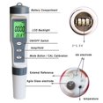 thumbnail image 2 of Medidor de pH digital con ATC pH Tester, 3 en 1 pH TDS Temperatura 0, 2 of 5