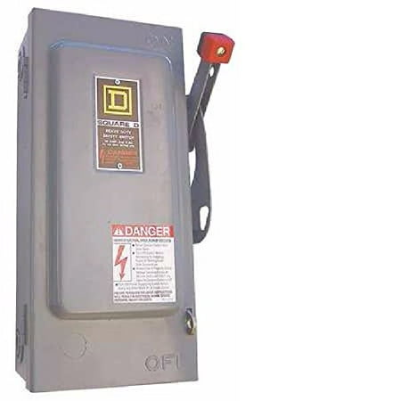 - Square D HU365R 400 Amp 600v Heavy Duty Safety Switch