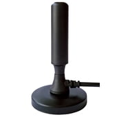 Audiobox ANT-300 Antenna | Crystal-Clear HDTV Powerful Antenna - Supports HD/DTV/VHF/UHF, 1080P/1080i/720p, Magnetic Base, and 25+ Mile Range