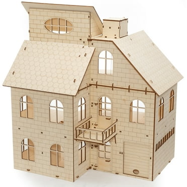 EWA Eco-Wood-Art Dollhouse 3D Wood Kit