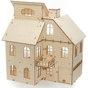 EWA Eco-Wood-Art Construction Kit-Doll House