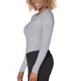 thumbnail image 3 of Adar Underscrub Tee 2 Pack For Women - Long Sleeve Fitted Underscrubs, 3 of 5