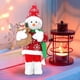 thumbnail image 4 of de piezaza Papá Noel Navidad Estatua creativa Decoración Adornos Papá Noel Árbol de Navidad Adorno colgante Juguetes Regalos  rojo de 30 cm BLESIY Figuras de Santa Claus, 4 of 7