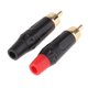 thumbnail image 3 of 2 X RCA Audio Video Enchufe Conector de soldadura Adaptador Enchufe de, 3 of 6
