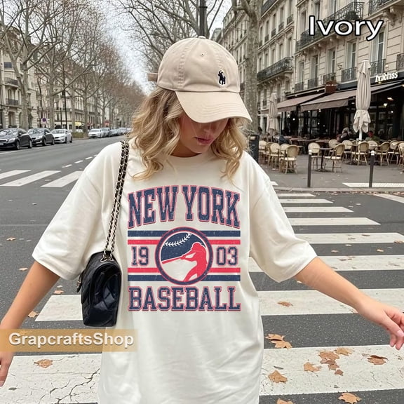 Vintage New York Baseball Unisex T-shirt, Baseball Fan shirt