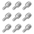 thumbnail image 1 of Uxcell Lot de 9 M5x10mm à M10x10mm Double Extrémité Tige Filetée en Acier Inoxydable 304, 1 of 6