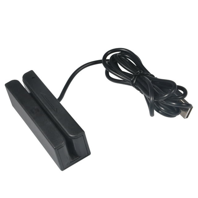 Lecteur de Carte USB, Lecteur de Carte à Bande Magnétique, Interface de Clavier Stable pour le Pilote