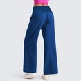 thumbnail image 3 of Aofany Plus Size Women Pants High Waisted Casual Sweatpant Elastic Waist Wide Leg Pants Stretch Workout Pants Running Joggers Yoga Sportswear with Pockets, 3 of 7
