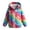 Z01-Hot Pink, variant on LRen Lightweight Hooded Windproof Jacket for Girls Water Raincoat With Prints Outdoor Play Windbreaker Clothes