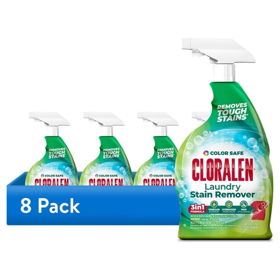 (8 pack) Cloralen Laundry Stain Remover Trigger 22 Oz