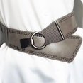thumbnail image 3 of Womens Belt,Elastic Belts for Women Stretch,For Dress,Sweater,Jacket,Wide Belts for Women Fashion,Interlock Buckle, 3 of 14