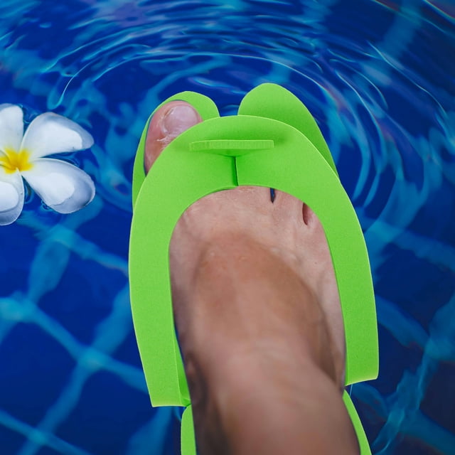 unbranded 20Pares De Sandalias Desechables De Eva Ligeras Para Uso En Playa O Salón