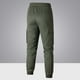 thumbnail image 4 of Pantalones de trabajo japoneses informales con bolsillos y cordón para hombre: pantalones nuevos de verano, holgados y transpirables para el día a día., 4 of 4