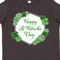 thumbnail image 4 of Inktastic Happy St. Patrick's Day Clovers Boys or Girls Toddler T-Shirt, 4 of 5