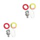 thumbnail image 4 of Kearding Cerradura Universal para juegos de Arcade, máquina expendedora, pestillo para armario, máquinas para muñecas, cerraduras, Bloqueo corto 2piezas, 4 of 6