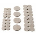 thumbnail image 4 of Scotch® Felt Pads Value Pack, SP842-NA, beige, assorted sizes, 36 per pack, 4 of 6