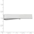 thumbnail image 2 of 925 Sterling Silver Solid Polished Tie Bar 48.7x7.8mm Wide Tie Clip for Men - 6.3 Grams, 2 of 2