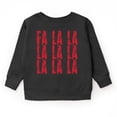 thumbnail image 3 of Fa La La Distressed - Youth Graphic Sweatshirt, 3 of 8