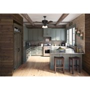Hunter 54 inch Indoor Ceiling Fan with LED Lights and Remote Control - Standard Mount Bronze Ceiling Fan, 5 Blades, For Bedroom, Living Room, or Kitchen, Quiet - Promenade 59546, Brittany Bronze