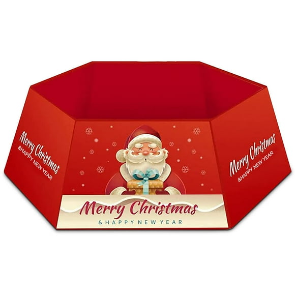 Merry Christmas Tree Collar Snowflakes Xmas Ring Party Pet Wrap Indoor Outdoor Floor Skirt Festival Decoration Craft Gift New 001
