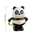 thumbnail image 2 of Wind Up Panda Toys, No Battery Windup Panda Desk Decor Ornament, Cute Clockwork Animal Toys for Birthday, Goody Bag Fillers, Classroom Prizes (Jumping Rope,2.7"), 2 of 5
