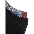 thumbnail image 4 of Quad Seven Boys Pajama Set Breathable Graphic Sleep Shirt, Pajama Pants & Lounge Shorts 3 Piece, 4 of 7