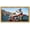 Gold, variant on 22x12 Gold Thin Bamboo Picture Frame - UV Acrylic, Foam Board Backing, Hanging Hardware
