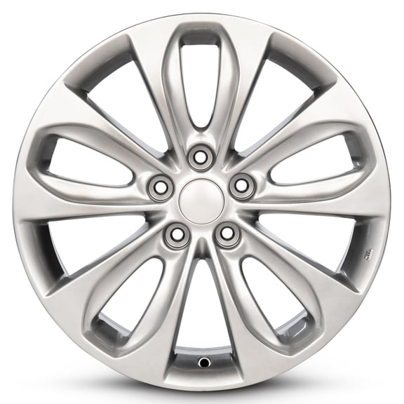 Part Synergy Replacement for 18x7.5 inch Wheel for Hyundai Sonata (11-13) Silver Hyper Alloy Rim