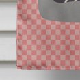 thumbnail image 4 of Carolines Treasures BB7893CHF Pilgrim Goose Pink Check Canvas House Flag, 4 of 4