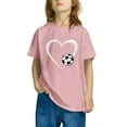 thumbnail image 4 of Zpanxa Chemises Filles T-Shirt à Imprimé d'Halloween Col Rond Manches Courtes Haut Mode en Coton 7 Ans, 4 of 4