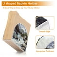 thumbnail image 5 of Yayeee Napkin Holder for Table Kitchen Paper Tissue Organization, River and Mountains, 5 of 8