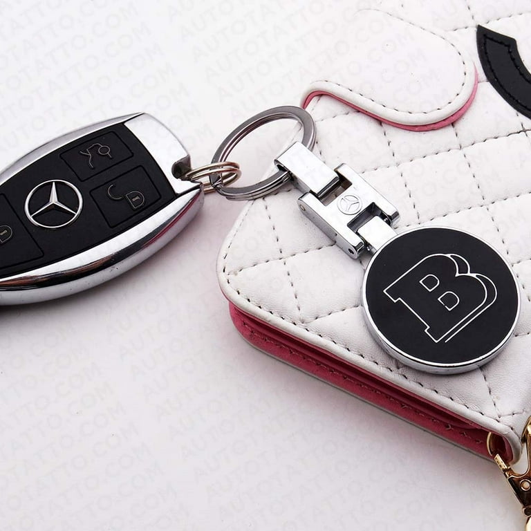 3D For Brabus AMG Sport Logo Alloy Car SUV Home Keychain Ring Decoration  Gift
