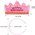 thumbnail image 5 of Gorro de Cumpleaños CHAO Feliz Cumpleaños con LED Rosa, 5 of 5